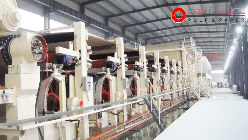 anyang machinery coated paper recycling line