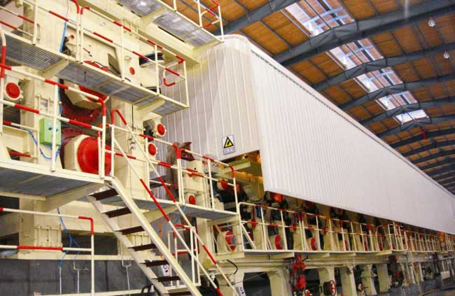 coated paper carton recycle line