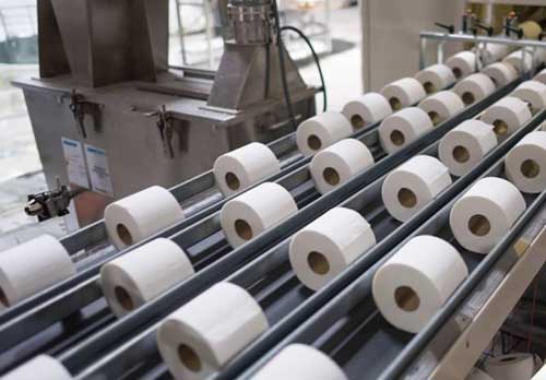 toilet paper made from oldnewspaper