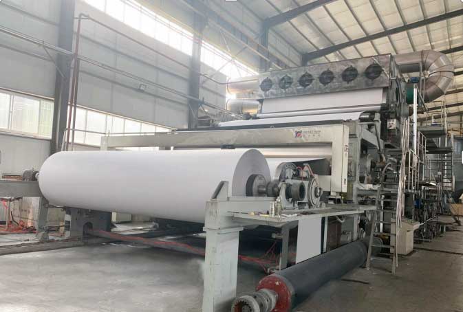newspaper office paper making machine