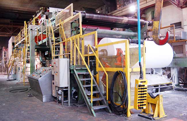 coated paper carton recycle line