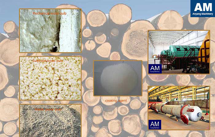 wood pulp paper